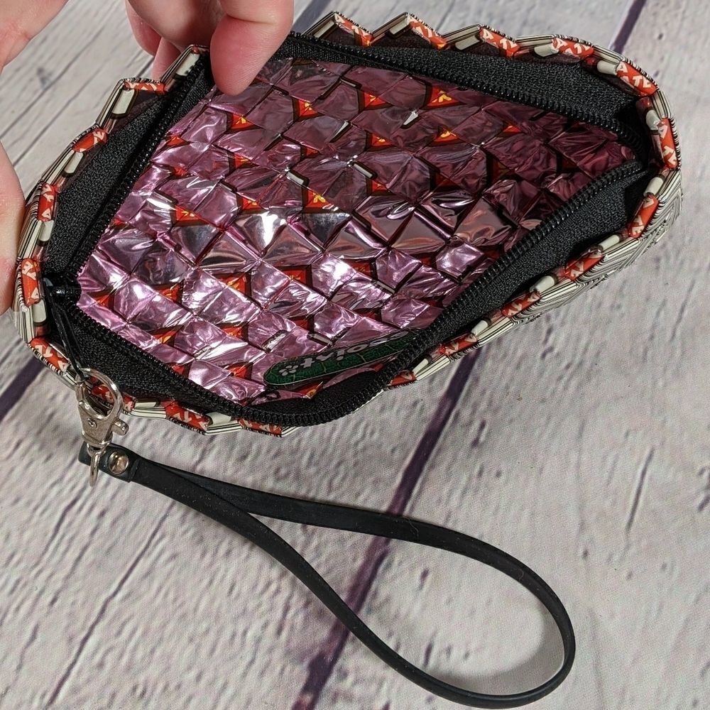 Ecoist Barcode Candy Wrapper Wristlet - Picture 3 of 5